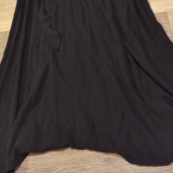 Disturbia blessing puff sleeve tie black midi dress size 4 new - Picture 2 of 6